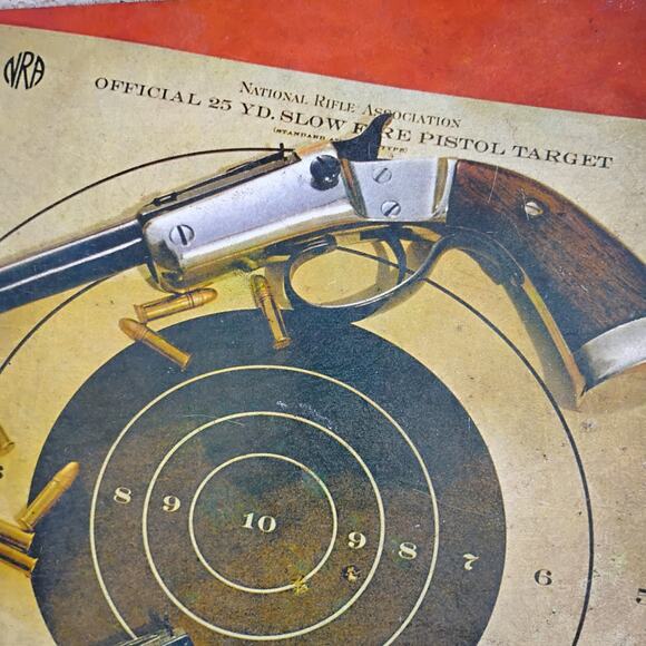 🧨 Original American Rifleman Metal Sign 🔫 NRA Stevens USA - Picture 9 of 14